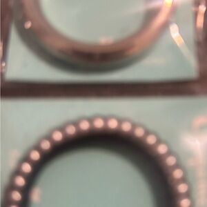 Origami Owl BZ4070 Large Black Twist Locket Set w/Pearl Crystals